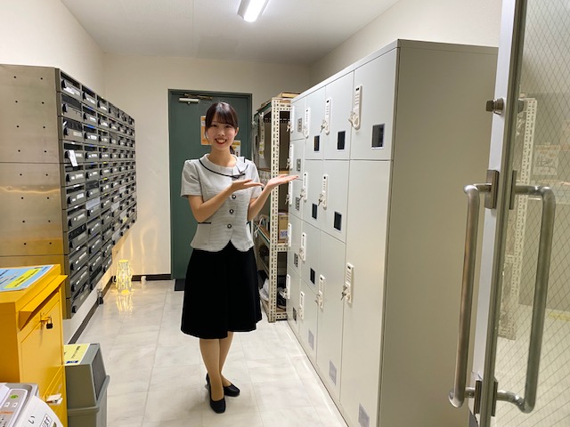 ポストルームに宅配BOXを新設いたしました😊
