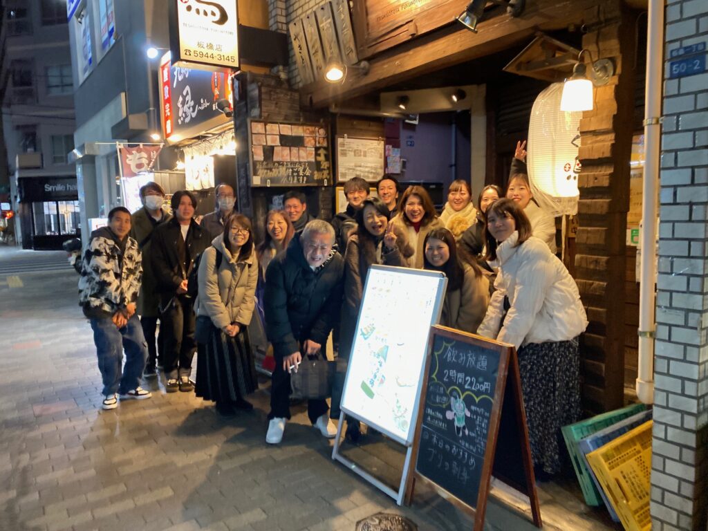 ㈱アクティヴ・ビジネス・サポート＆㈱ABSビルサービス合同忘年会＾＾♪